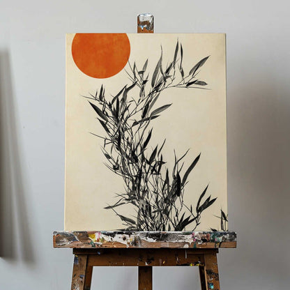 Japanese Birch Canvas Print Wall Art 1X2533828 - ART FEVER - Art Fever