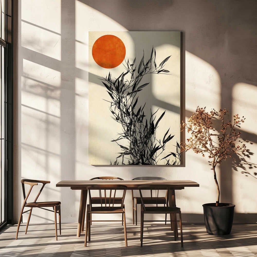 Japanese Birch Canvas Print Wall Art 1X2533828 - ART FEVER - Art Fever