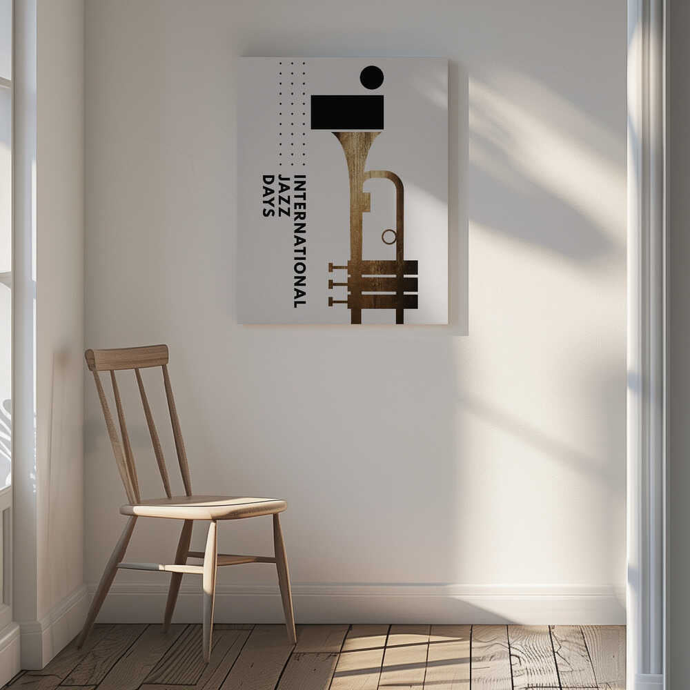 Jazzy Days 1 Canvas Print Wall Art 1X2512514 - ART FEVER - Art Fever