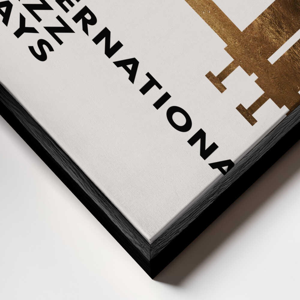 Jazzy Days 1 Canvas Print Wall Art 1X2512514 - ART FEVER - Art Fever