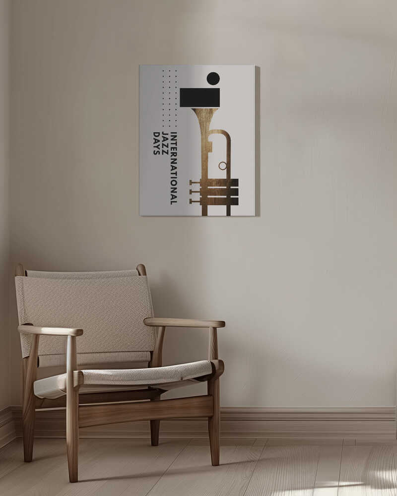 Jazzy Days 1 Canvas Print Wall Art 1X2512514 - ART FEVER - Art Fever