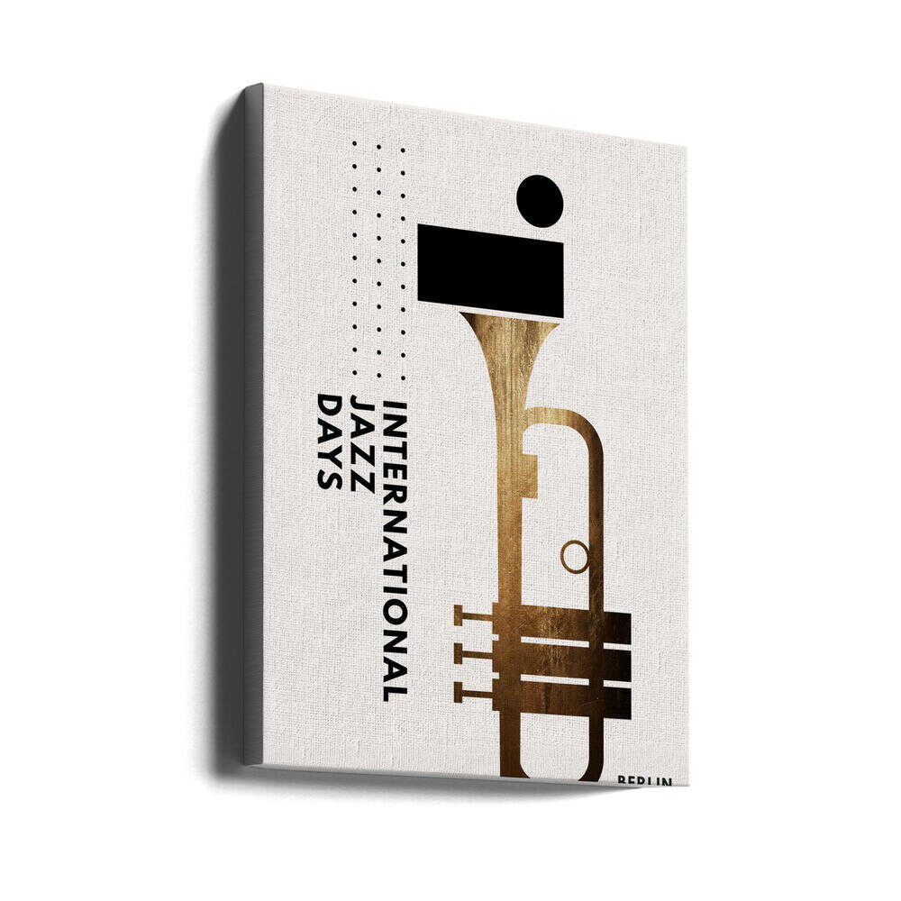 Jazzy Days 1 Canvas Print Wall Art 1X2512514 - ART FEVER - Art Fever