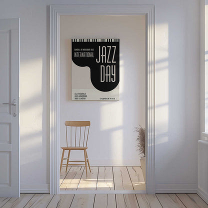 Jazzy Days Canvas Print Wall Art 1X2512519 - ART FEVER - Art Fever