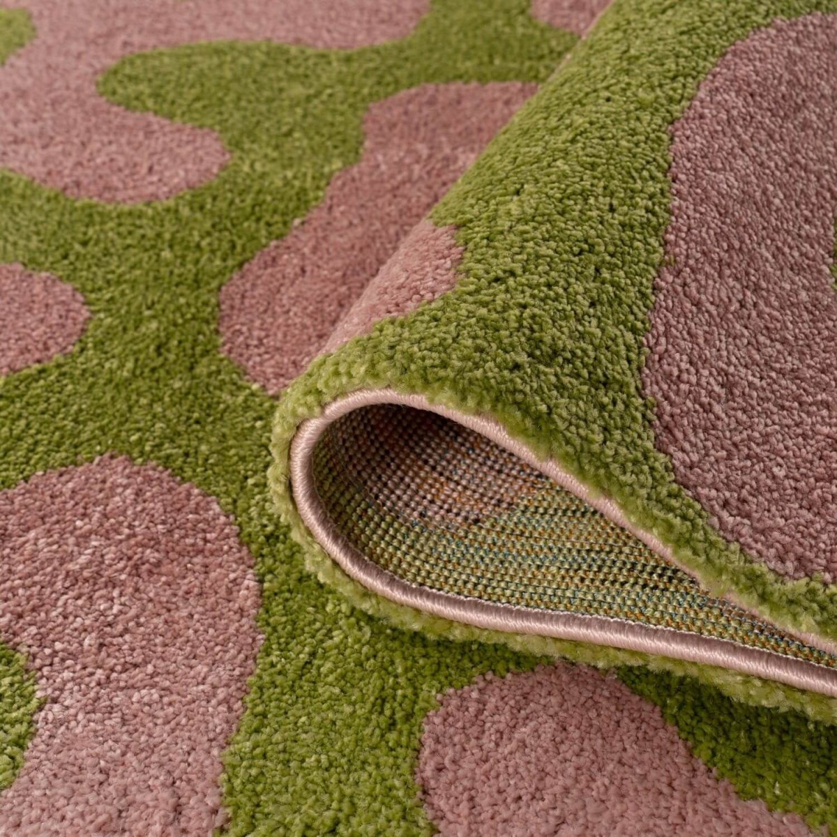 Joli Doodle Green & Pink Rug - The Rugs - Art Fever