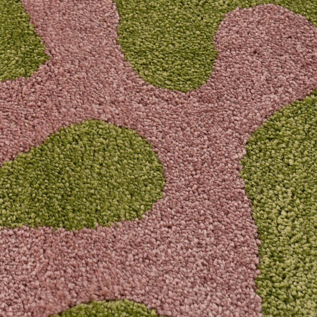Joli Doodle Green & Pink Rug - The Rugs - Art Fever