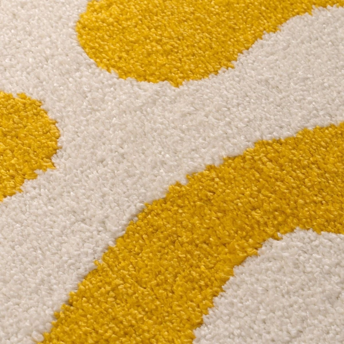 Joli Doodle Yellow & White Rug - The Rugs - Art Fever