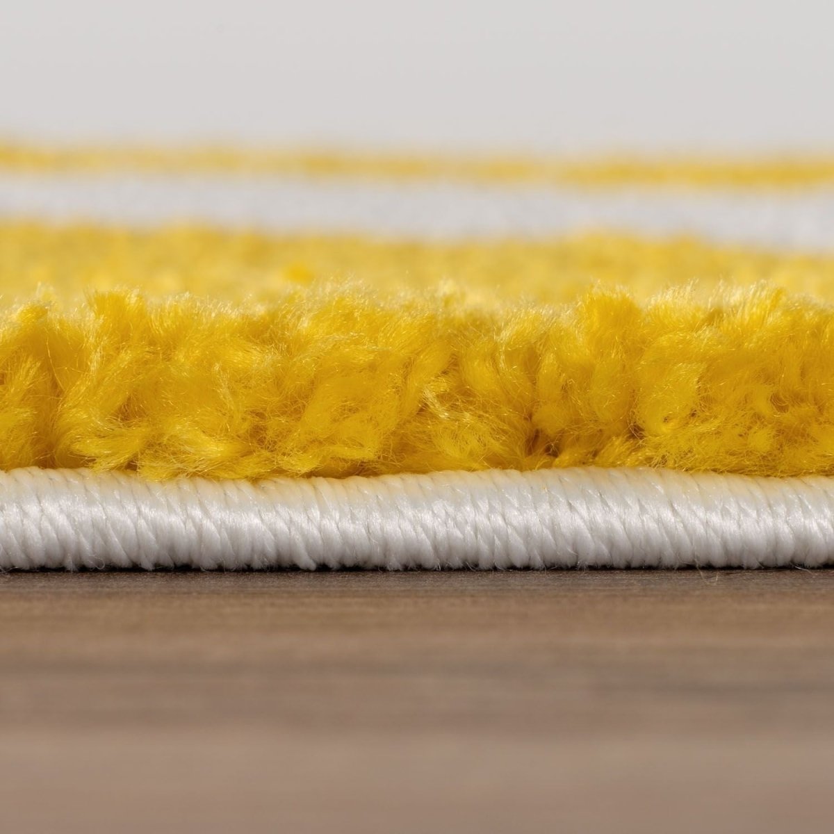 Joli Geometric Yellow & White Rug - The Rugs - Art Fever