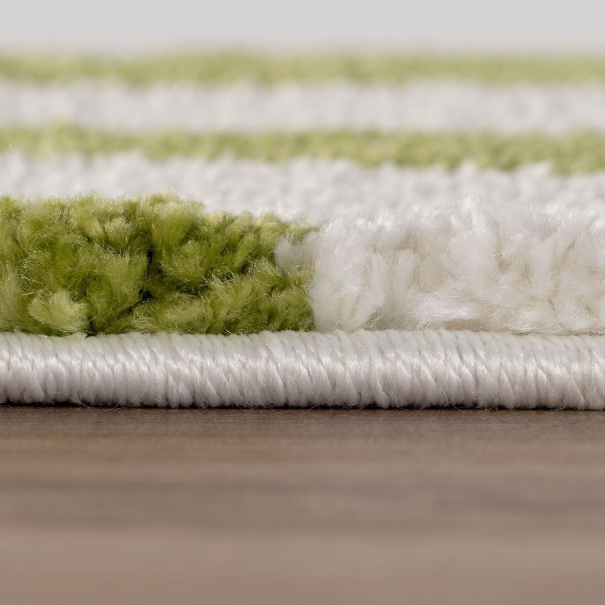 Joli Wave Green & White Rug - The Rugs - Art Fever