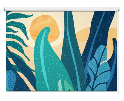 Jungle Morning Printed Picture Photo Roller Blind - 1X2674497 - Art Fever - Art Fever