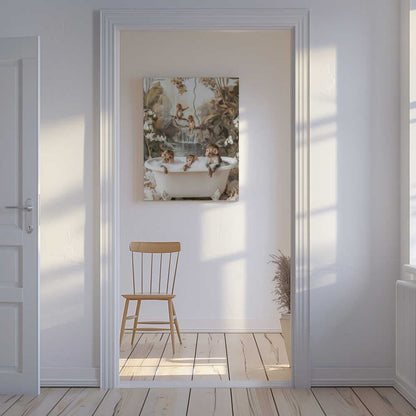 Jungle Spa Canvas Print Wall Art 1X3062483 - ART FEVER - Art Fever