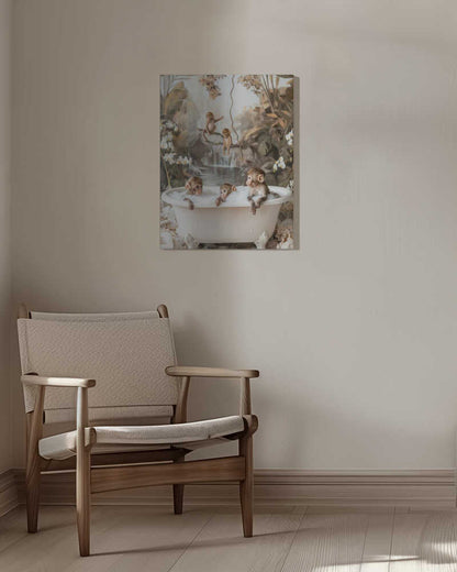 Jungle Spa Canvas Print Wall Art 1X3062483 - ART FEVER - Art Fever