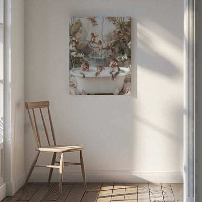 Jungle Spa Canvas Print Wall Art 1X3062483 - ART FEVER - Art Fever