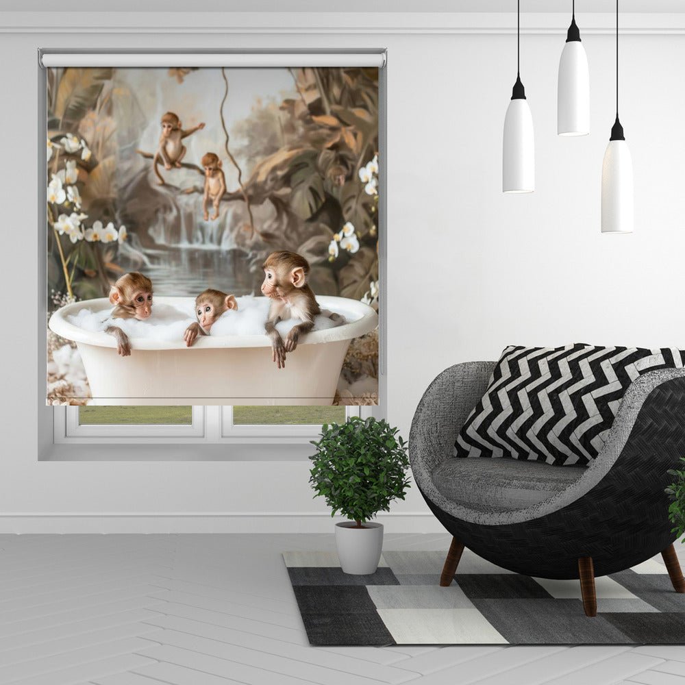 Jungle Spa Printed Picture Photo Roller Blind - 1X3062483 - Art Fever - Art Fever