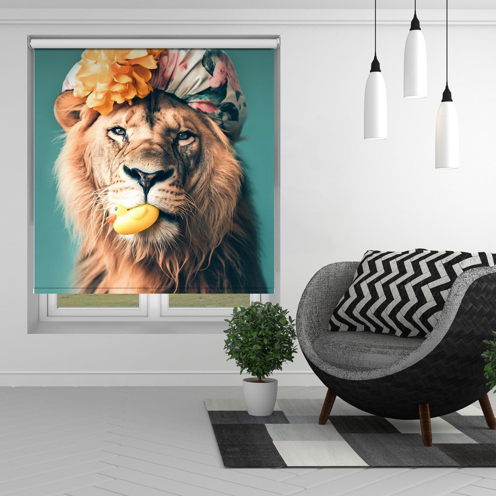 King of the Bathroom Printed Picture Photo Roller Blind - 1X3063054 - Art Fever - Art Fever