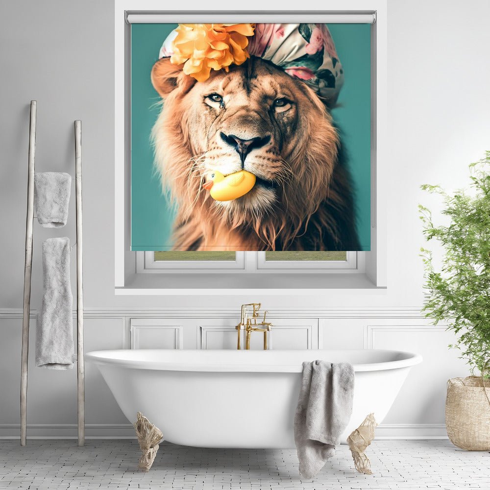 King of the Bathroom Printed Picture Photo Roller Blind - 1X3063054 - Art Fever - Art Fever