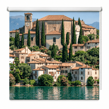 Klimt - Kirche in Cassone Reimagined Printed Picture Roller Blind - RB1505 - Art Fever - Art Fever