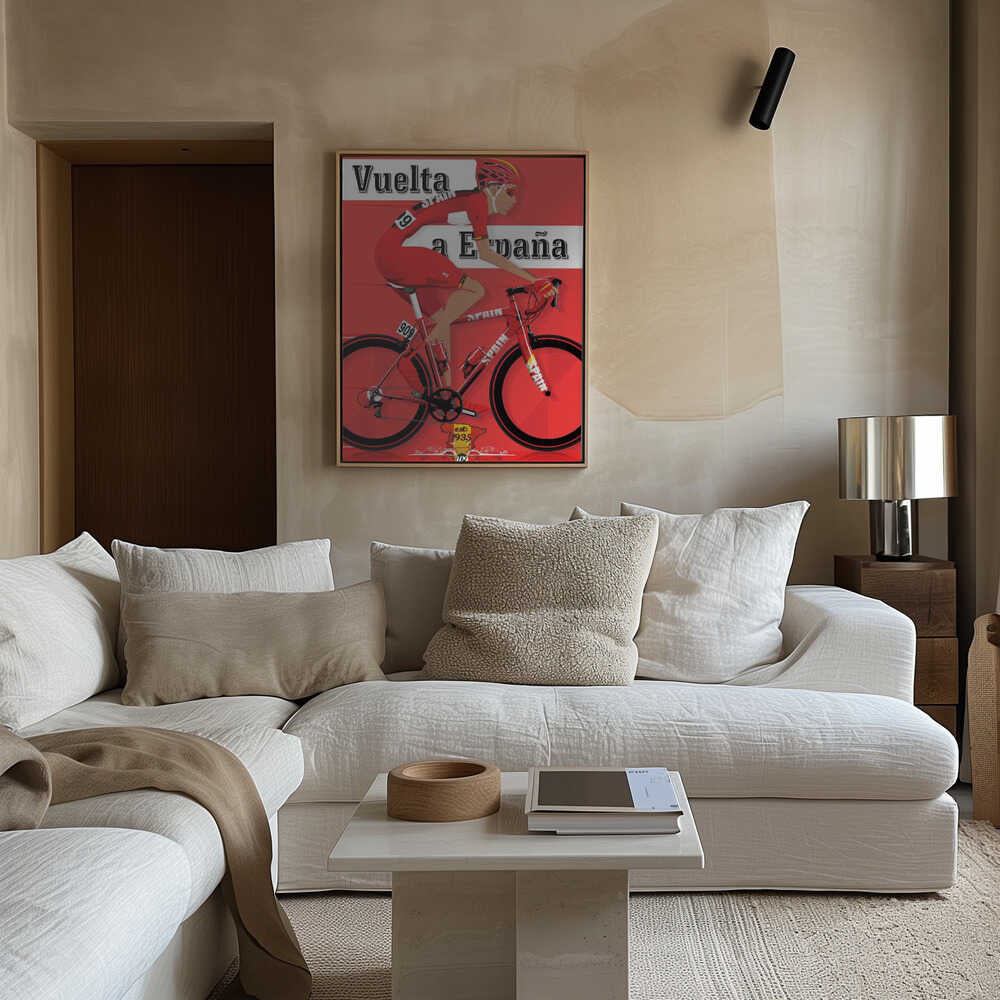 La Vuelta Grand Tour Bicycle Race Canvas Print Wall Art 1X2662610 - ART FEVER - Art Fever