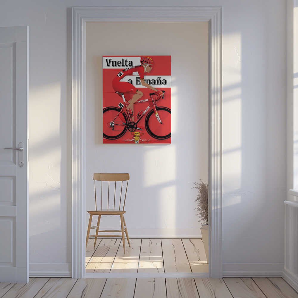 La Vuelta Grand Tour Bicycle Race Canvas Print Wall Art 1X2662610 - ART FEVER - Art Fever