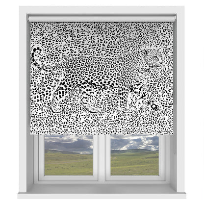 Leopard Rosette camouflage Printed Picture Photo Roller Blind - 1X2575086 - Pictufy - Art Fever