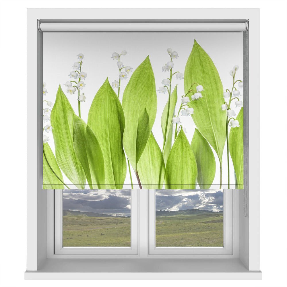 Lily of the valley Printed Picture Photo Roller Blind - 1X1331500 - Art Fever - Art Fever