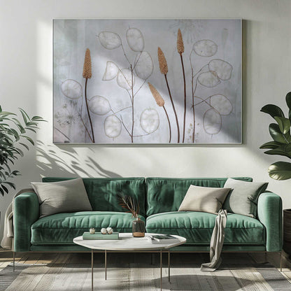 Lunaria Canvas Print Wall Art 1X1037879 - ART FEVER - Art Fever