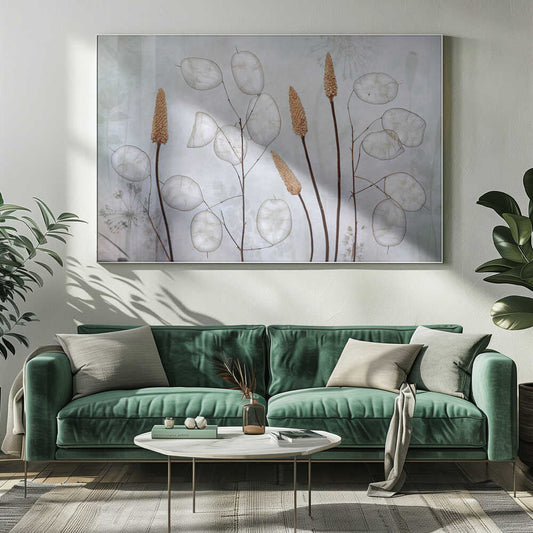 Lunaria Canvas Print Wall Art 1X1037879 - ART FEVER - Art Fever