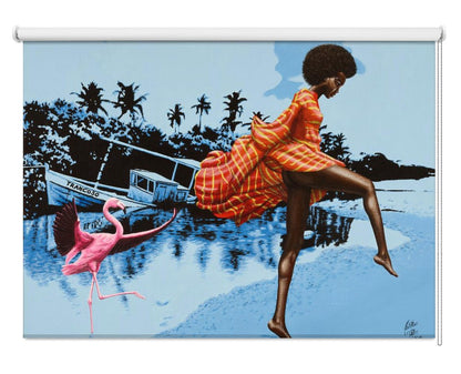 Lush Life Printed Picture Photo Roller Blind - 1X2896575 - Art Fever - Art Fever