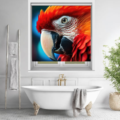Macaw Parrot Image Printed Roller Blind - RB813 - Art Fever - Art Fever