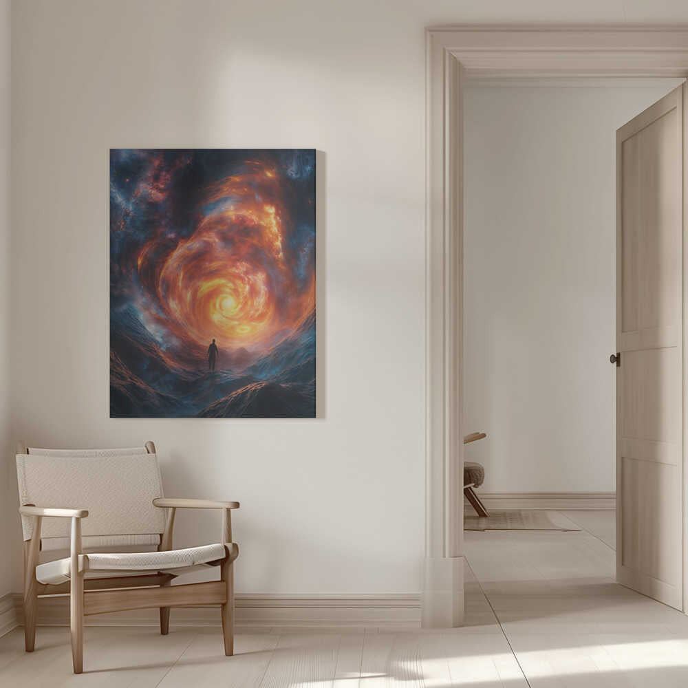 Magical Galaxy Portal Canvas Print Wall Art 1X2973615 - ART FEVER - Art Fever