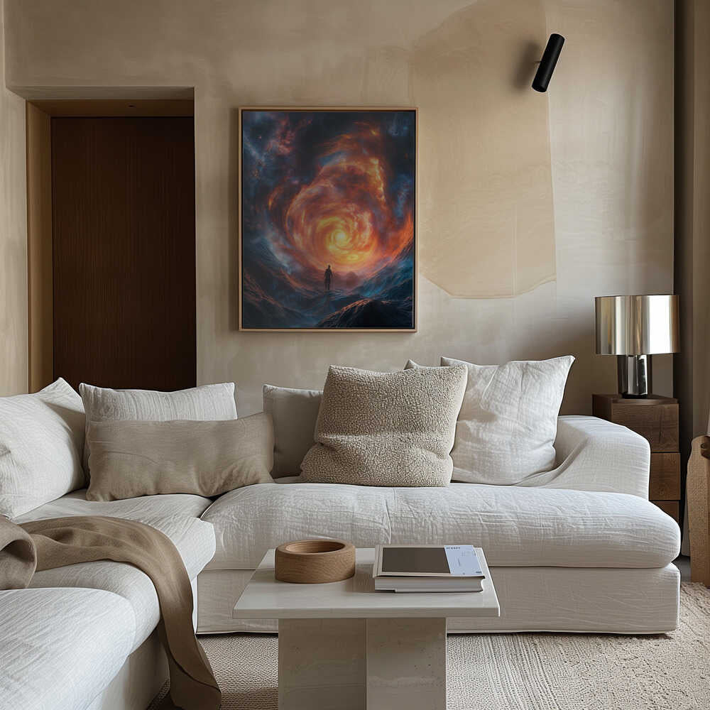 Magical Galaxy Portal Canvas Print Wall Art 1X2973615 - ART FEVER - Art Fever