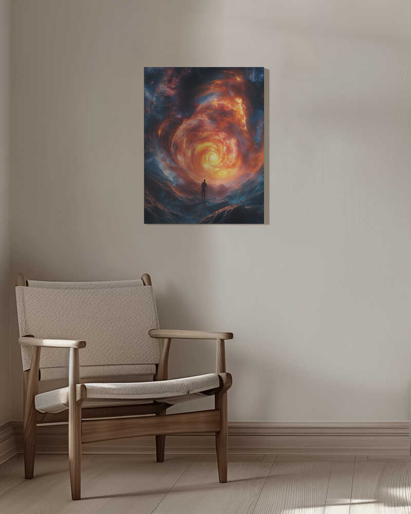 Magical Galaxy Portal Canvas Print Wall Art 1X2973615 - ART FEVER - Art Fever