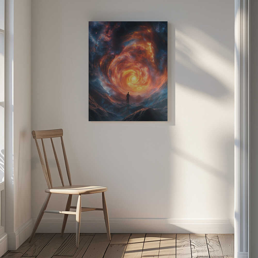 Magical Galaxy Portal Canvas Print Wall Art 1X2973615 - ART FEVER - Art Fever