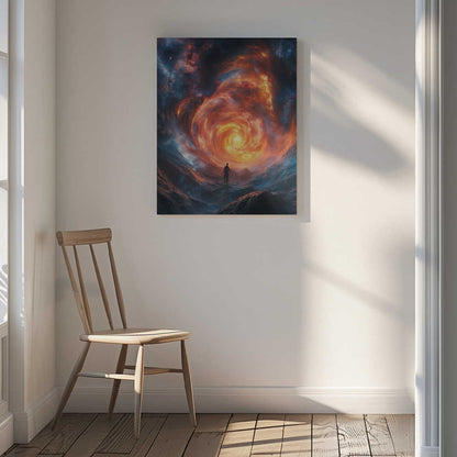 Magical Galaxy Portal Canvas Print Wall Art 1X2973615 - ART FEVER - Art Fever