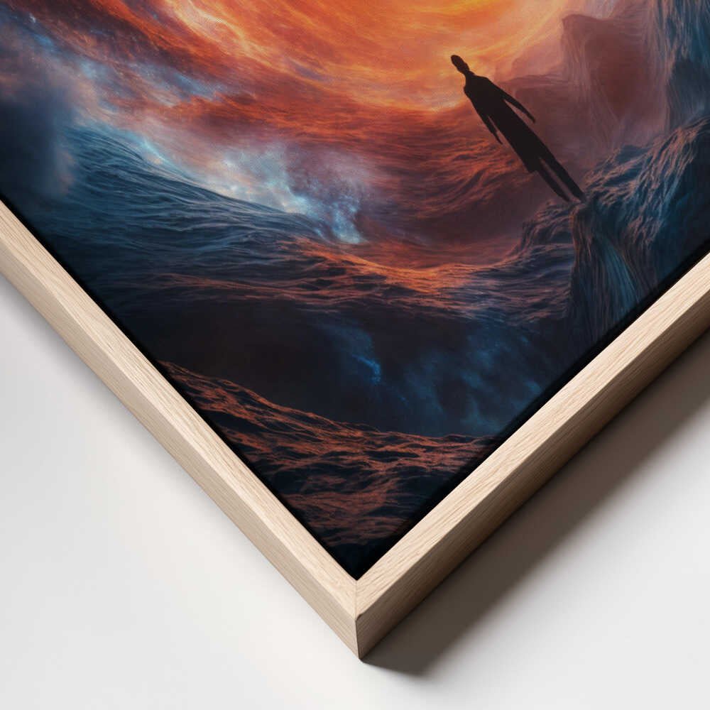 Magical Galaxy Portal Canvas Print Wall Art 1X2973615 - ART FEVER - Art Fever