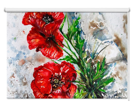 POPPY CITY Printed Picture Photo Roller Blind - 1X2862307