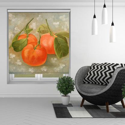 Mandarins Printed Picture Photo Kitchen Roller Blind - 1X2659960 - Art Fever - Art Fever