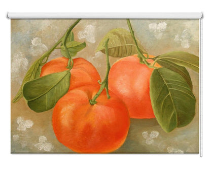 Mandarins Printed Picture Photo Kitchen Roller Blind - 1X2659960 - Art Fever - Art Fever