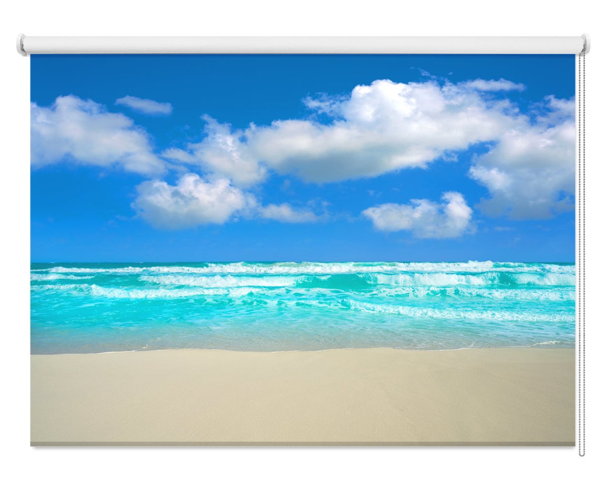 Mayan Riviera Coral Reef Printed Picture Photo Roller Blind - RB283 - Art Fever - Art Fever