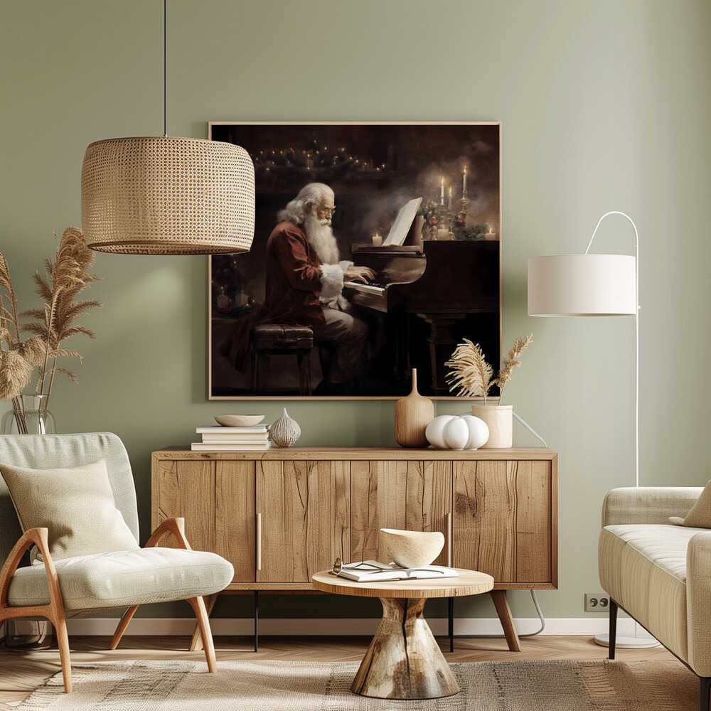 Melody of Winter Canvas Print Wall Art 1X3014052 - ART FEVER - Art Fever