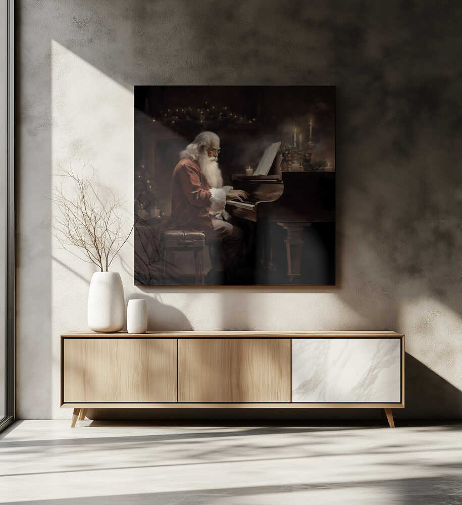 Melody of Winter Canvas Print Wall Art 1X3014052 - ART FEVER - Art Fever