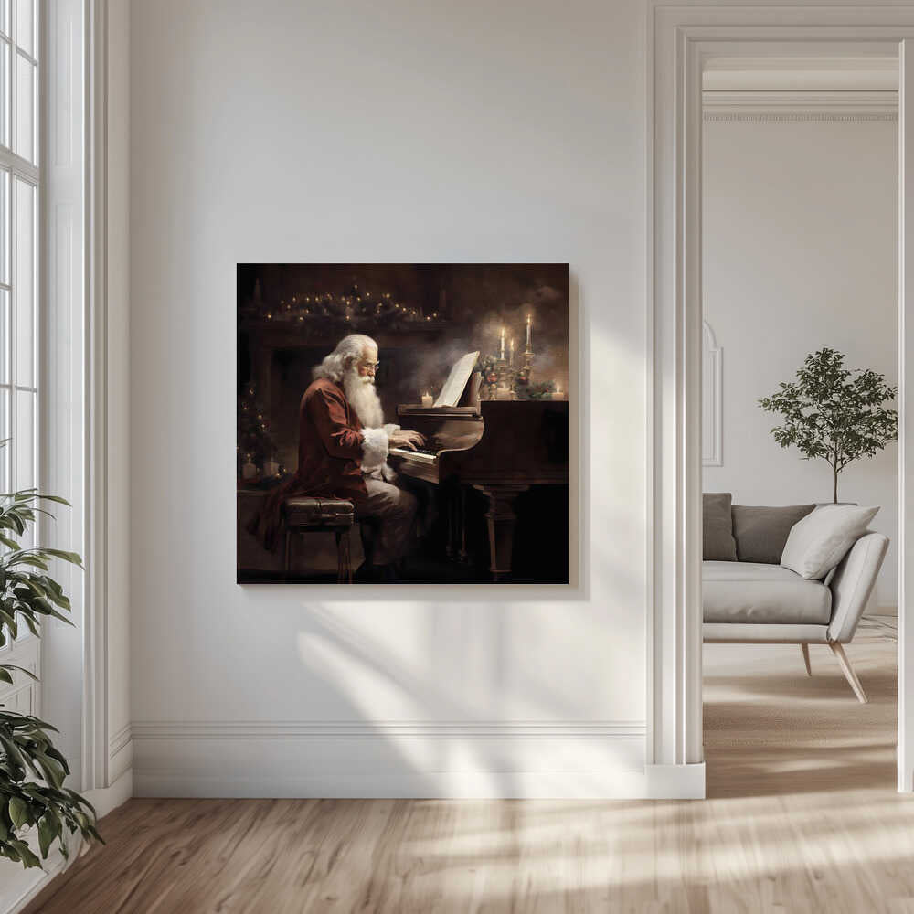 Melody of Winter Canvas Print Wall Art 1X3014052 - ART FEVER - Art Fever