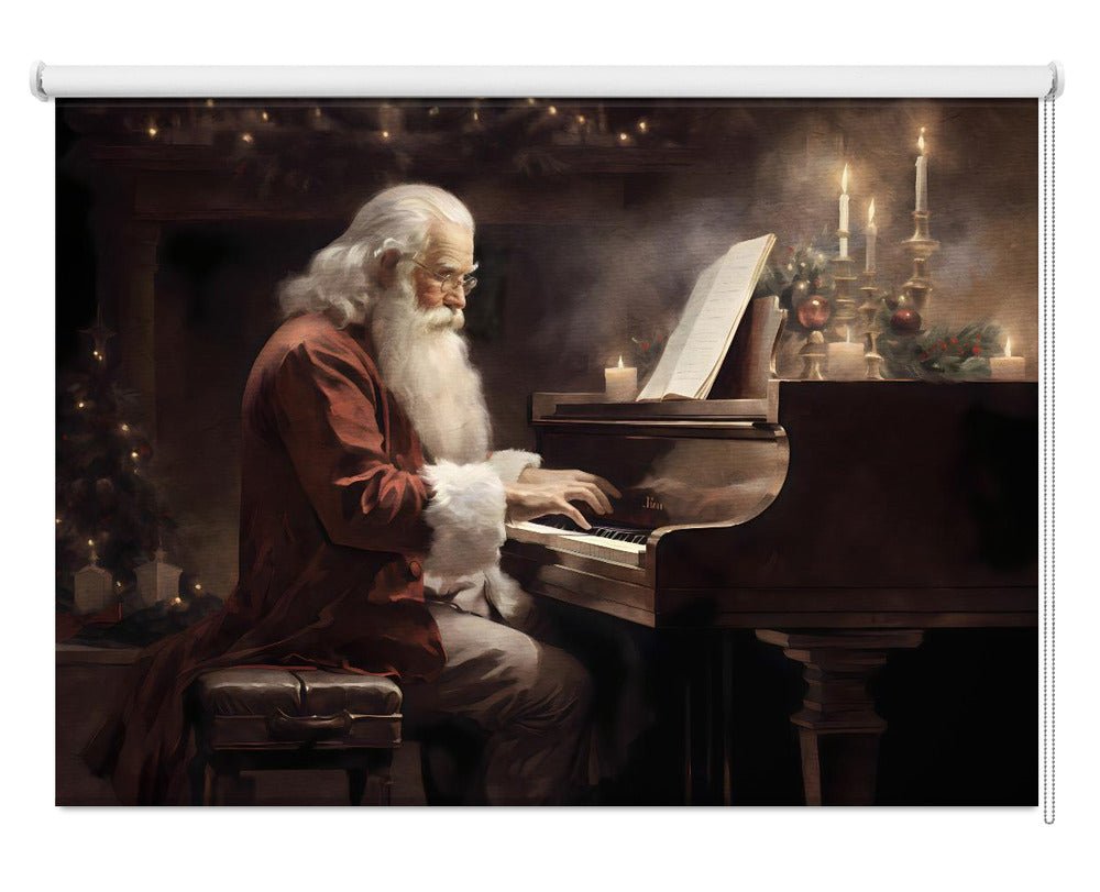 Melody of Winter Printed Picture Photo Roller Blind - 1X3014052 - Art Fever - Art Fever
