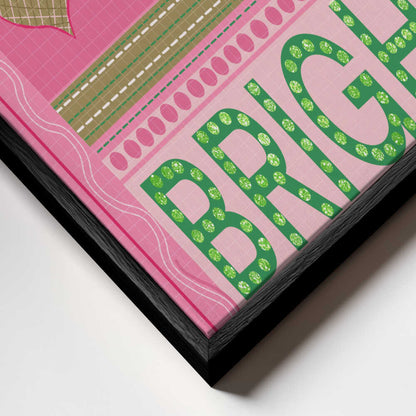 Merry and Bright Christmas Canvas Print Wall Art 1X3308377 - ART FEVER - Art Fever