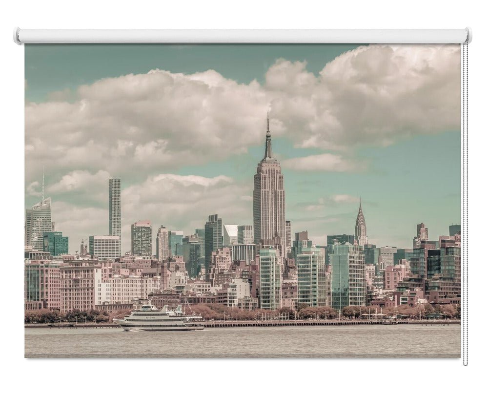 MIDTOWN MANHATTAN | urban vintage style Printed Picture Photo Roller Blind - 1X2727781 - Pictufy - Art Fever