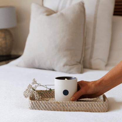 MNPS/1 - Menopause Sleep Support Aromatherapy Candle - Quiet Blue - Art Fever