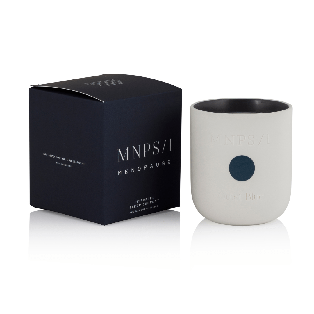 MNPS/1 - Menopause Sleep Support Aromatherapy Candle - Quiet Blue - Art Fever