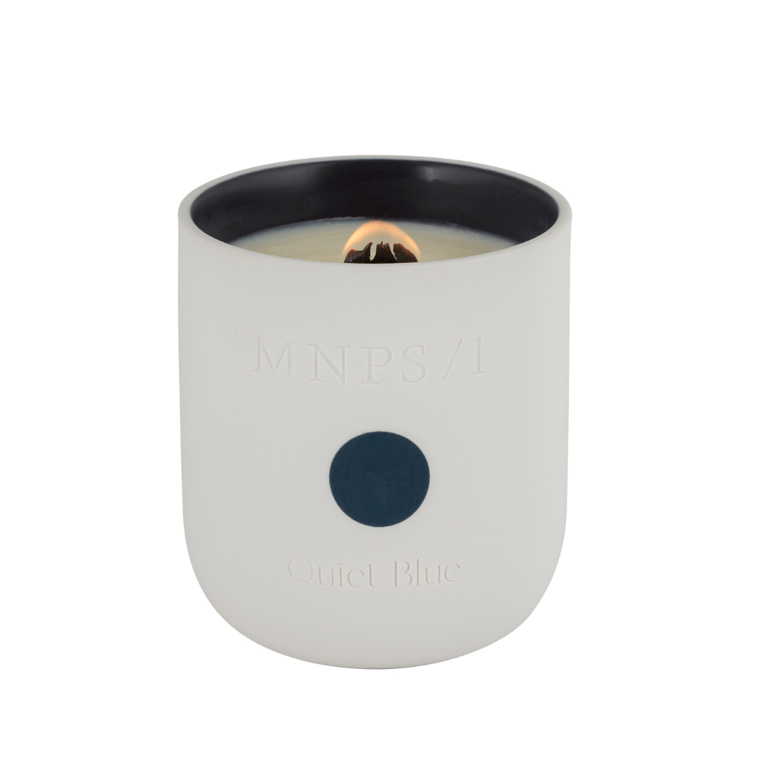 MNPS/1 - Menopause Sleep Support Aromatherapy Candle - Quiet Blue - Art Fever