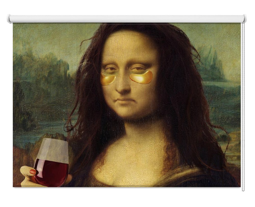 Monday Lisa Printed Picture Photo Roller Blind - 1X2544342 - Art Fever - Art Fever