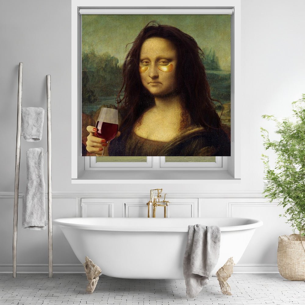 Monday Lisa Printed Picture Photo Roller Blind - 1X2544342 - Art Fever - Art Fever