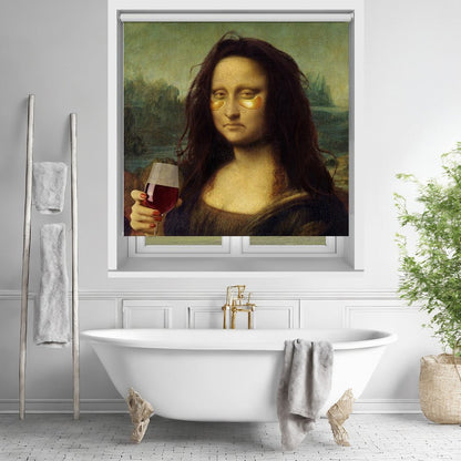 Monday Lisa Printed Picture Photo Roller Blind - 1X2544342 - Art Fever - Art Fever